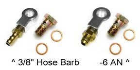 Water / Coolant Line Fitting Kit FOR GT42R & GT42RS - Click Image to Close